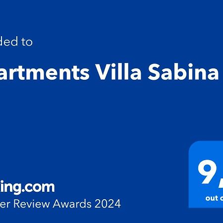 Apartments Villa Sabina PUY Exterior foto